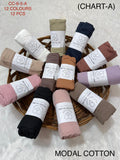 Premium Modal Cotton Crinkle pack of 12 cotton fibres allow airflow throughout the day stay cool and comfortable