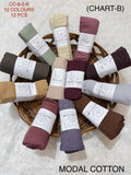 Premium Modal Cotton Crinkle pack of 12 cotton fibres allow airflow throughout the day stay cool and comfortable