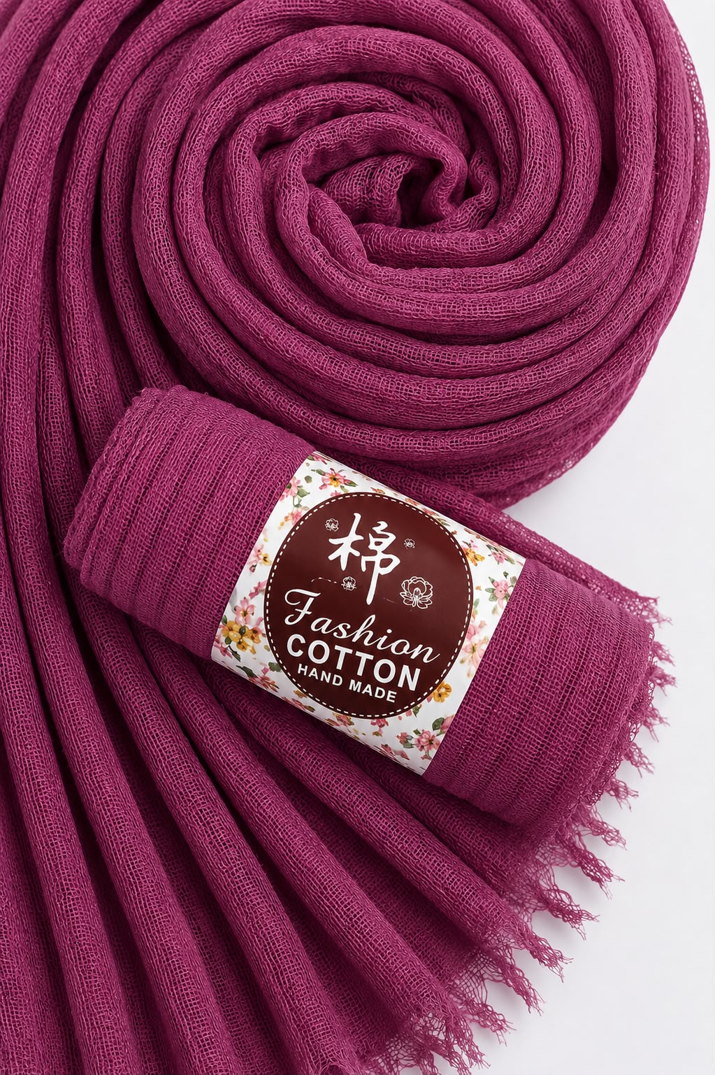 Everyday Crinkle Cotton Hijab – No Ironing Needed All day wear comfortable