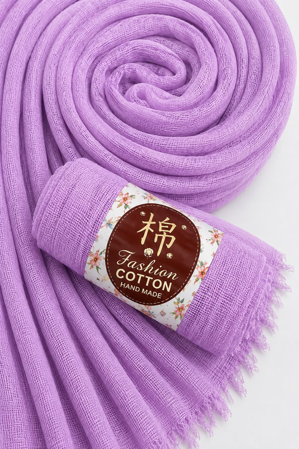 Everyday Crinkle Cotton Hijab – No Ironing Needed all-day comfort
