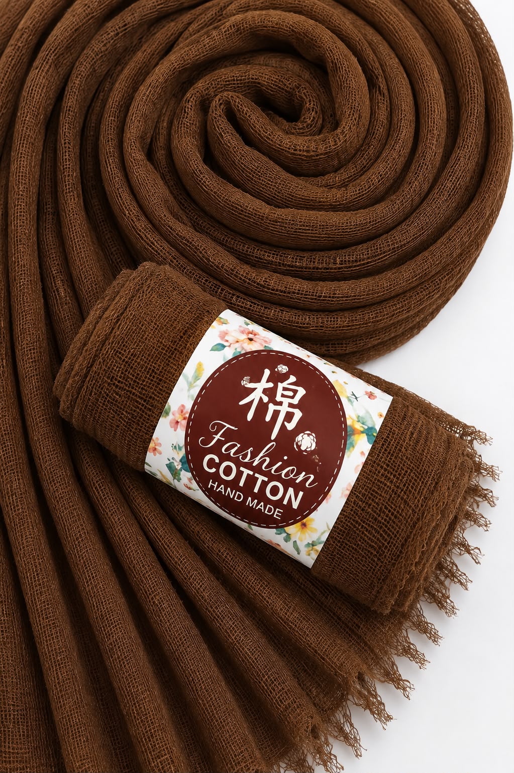 Everyday Crinkle Cotton Hijab – No Ironing Needed all-day wear comfort fabric breathable cotton