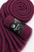 Everyday Crinkle Cotton Hijab – No Ironing Needed all-day wear