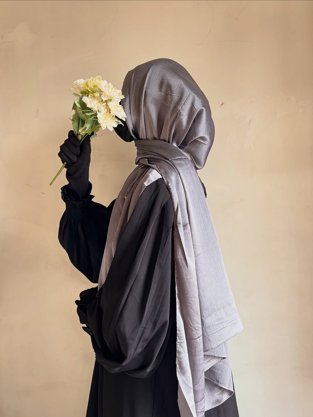 Premium Munna Satin Sage Grey