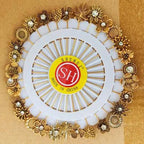 Premium Gold Flower 30 Pins Set