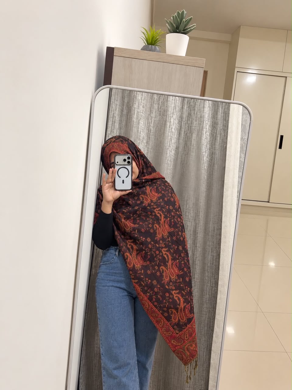 Black Pashmina Shawl