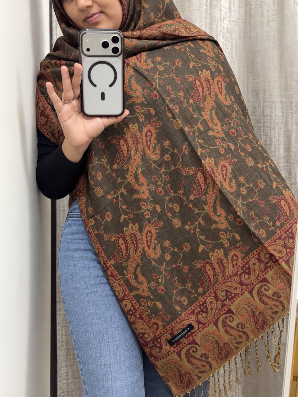Light Green Pashmina