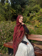 Maroon Pashmina Shawl