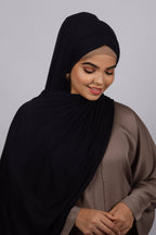 Black Jersey Hijab