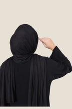 Black Jersey Hijab