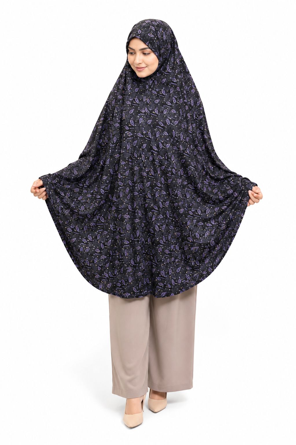 Premium Printed Namaz Khimar Hijab for Women