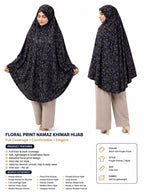 Premium Printed Namaz Khimar Hijab for Women