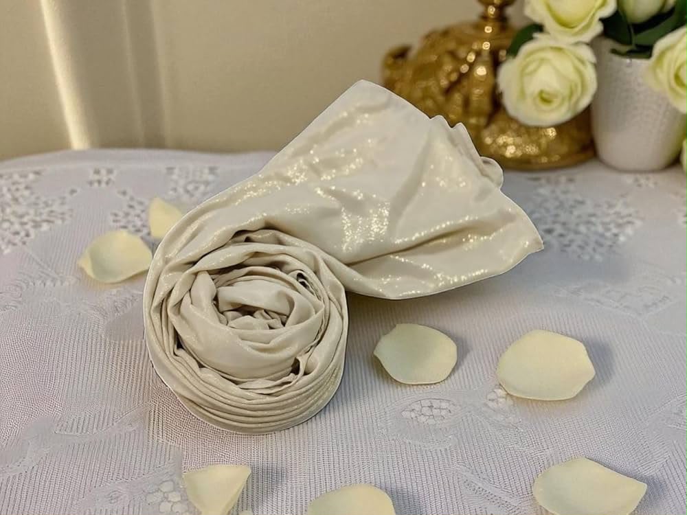 PREMIUM KOREAN GEORGETTE SHIMMER HIJAB FOR SPECIAL OCCASION PACK OF 3 HIJAB
