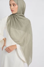 Premium Cotton Modal Hijab - Sea Grass