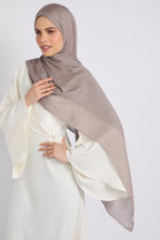 Premium Cotton Modal Hijab - December Sky