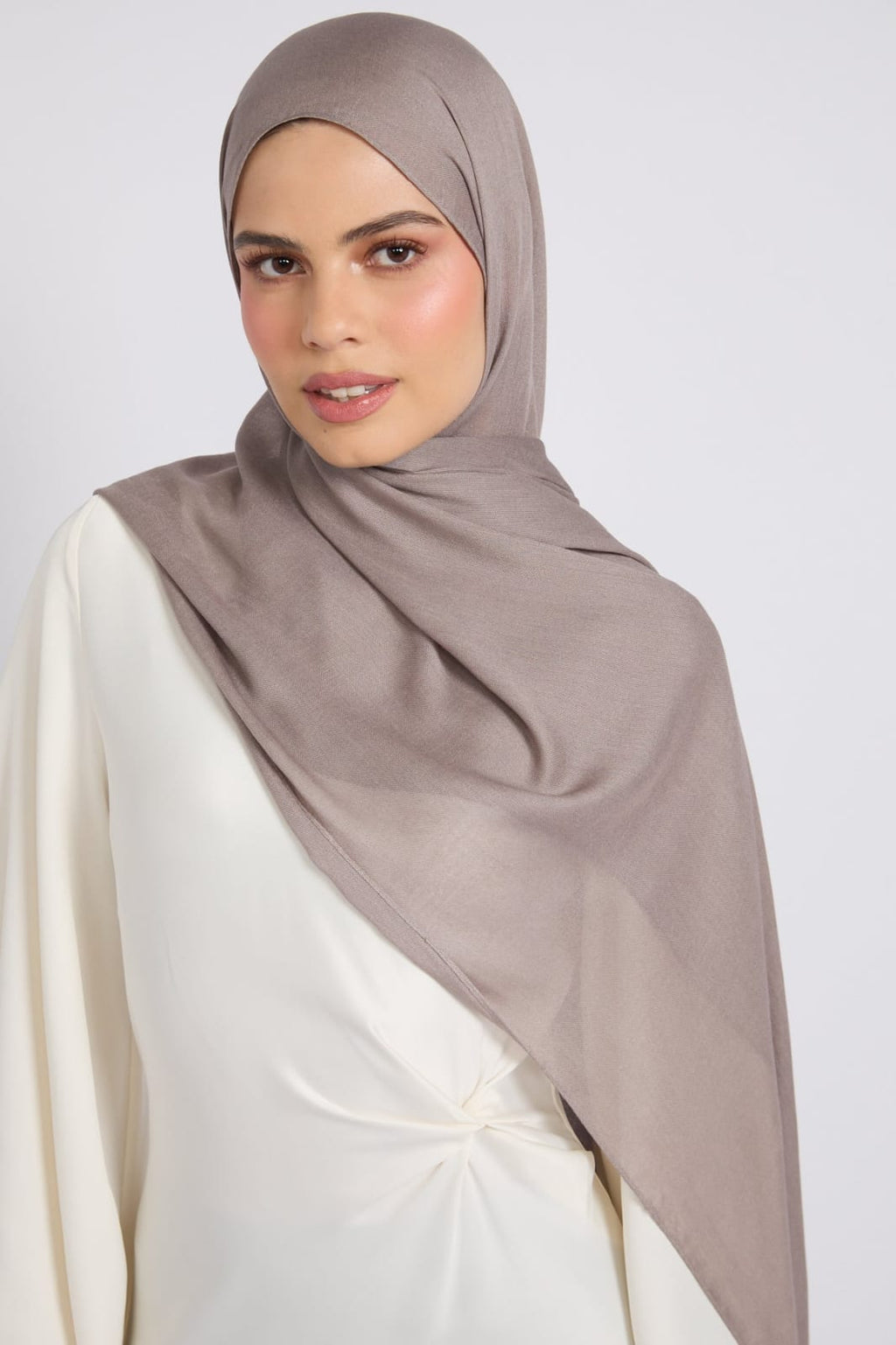 Premium Cotton Modal Hijab - December Sky
