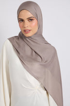 Premium Cotton Modal Hijab - December Sky
