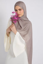 Premium Cotton Modal Hijab - December Sky
