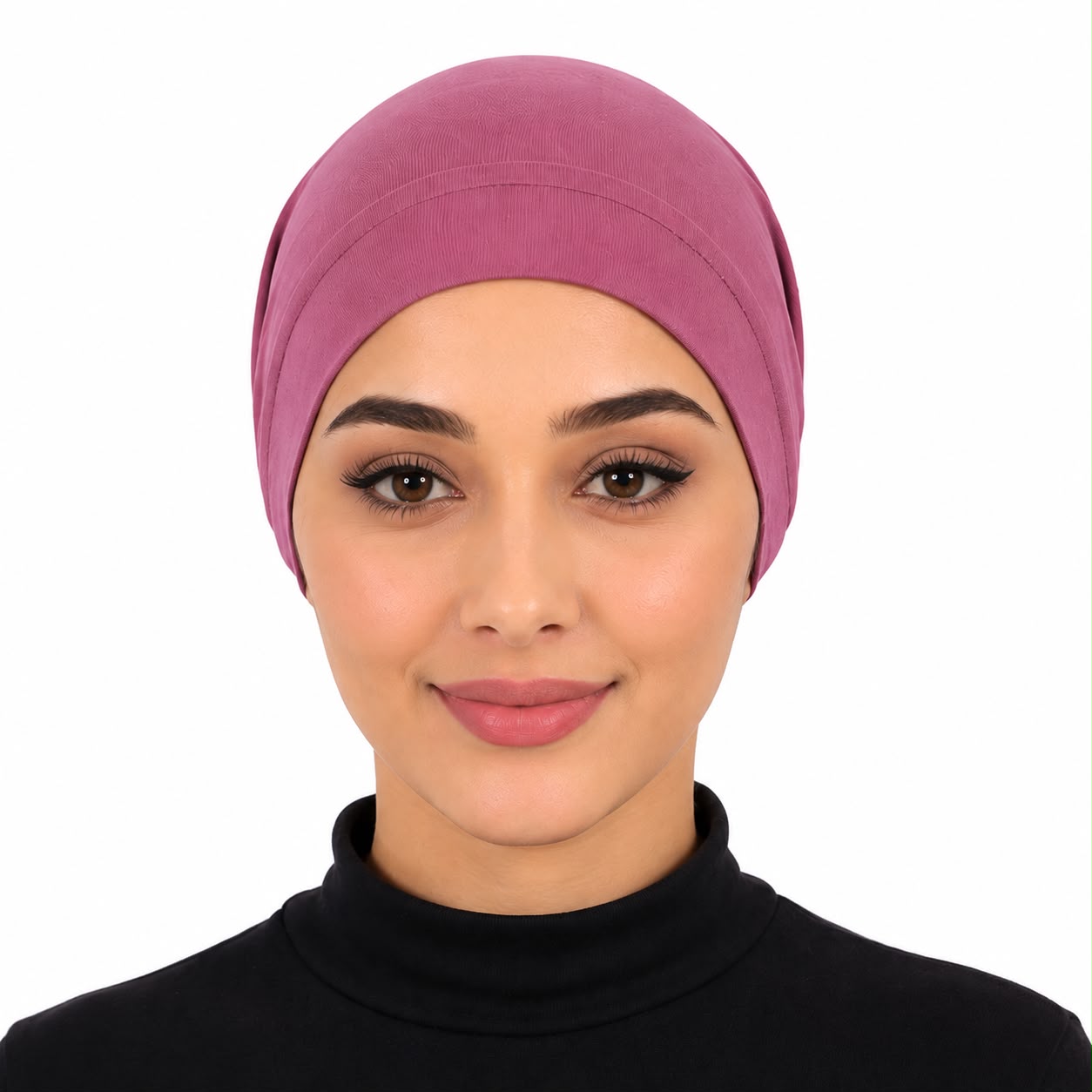 Premium Chiffon Inner Hijab Cap / Ready-to-Wear Slip-On Cap