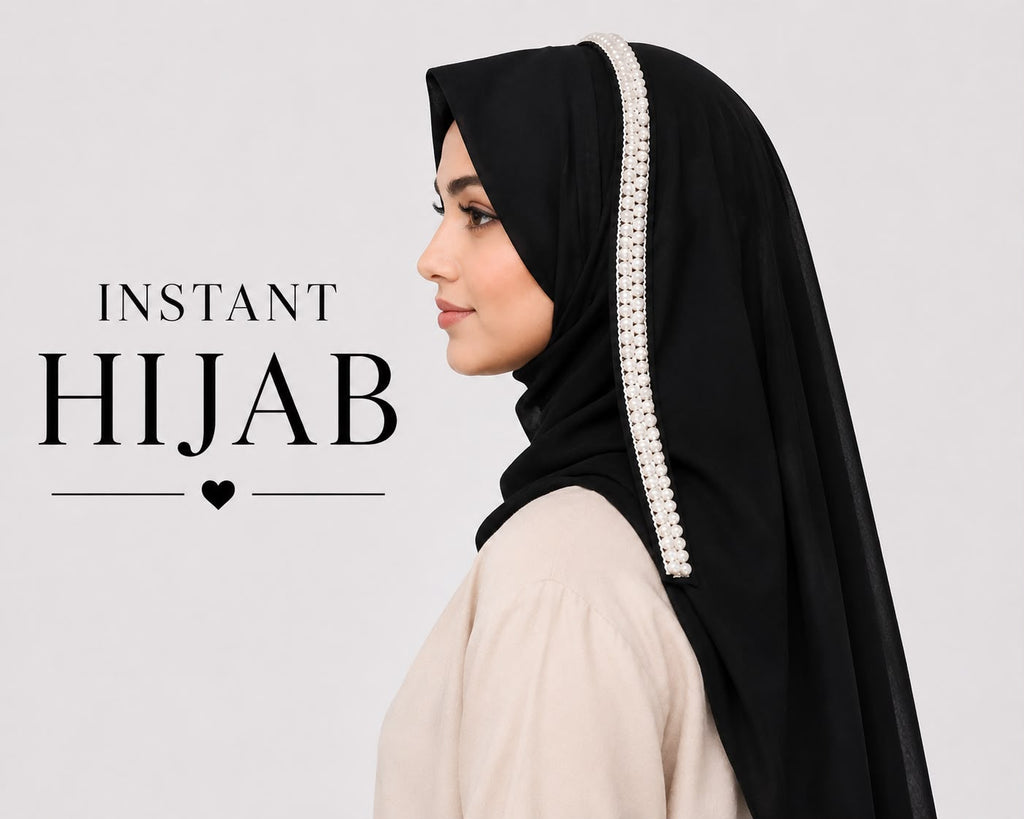Profile Pearl Chiffon Instant Hijab
