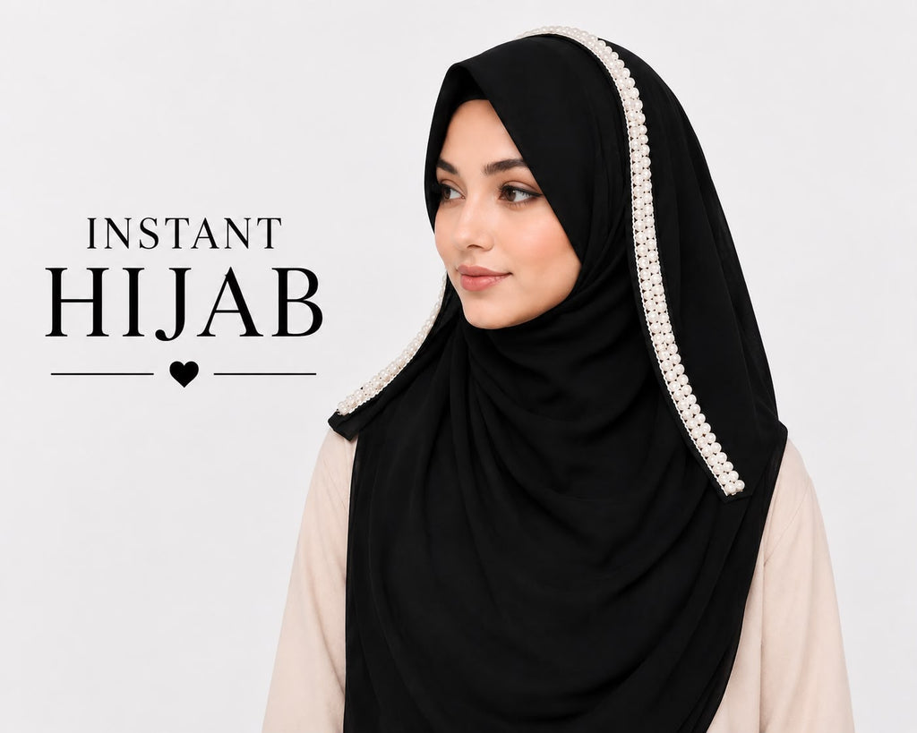 Profile Pearl Chiffon Instant Hijab