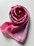 PREMIUM OMBRE CHIFFON SHAWL - SHADES OF pinkish red