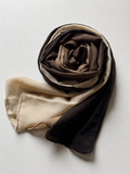 PREMIUM OMBRE CHIFFON SHAWL - SHADES OF mehndi