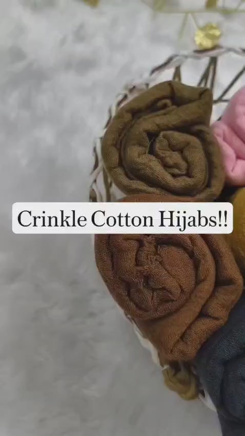 Premium cotton crinkle pack of 12 comfortable for all-day wear