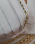 White Pearl Handwork Premium Hijab Friendly Mask