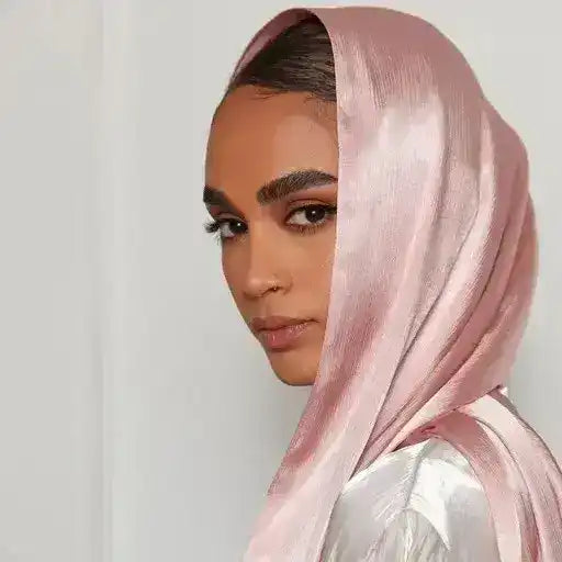 Muna Satin Maroon Pink